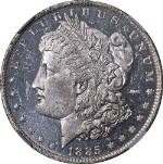 1885-O Morgan Silver Dollar NGC MS62 PL Blast White Great Eye Appeal