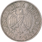 Germany: Federal Republic 1955 F Mark KM#110