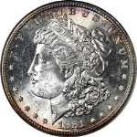 1881-S Morgan Silver Dollar Old Holder NGC MS65 Superb Eye Appeal Strong Strike