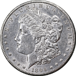 1894-S Morgan Silver Dollar Choice AU/BU Great Eye Appeal Strong Strike