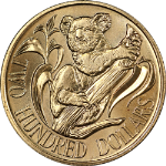 1983 Australia $200 Uncirculated Gold Coin - Koala - 0.916 Fine 10g OGP