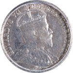 Canada 1906 Five (5) Cents ICG AU50 Details KM#13 - Scratched