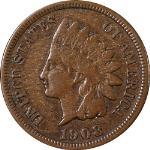 1908-S Indian Cent Choice XF Key Date Superb Eye Appeal Nice Strike