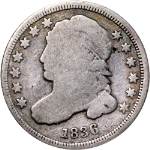 1836 Bust Dime