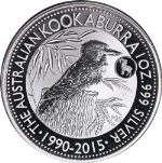 2015 Australia 1 Ounce Silver Kookaburra w/ Goat Privy - .999 Fine OGP - STOCK