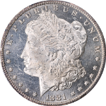 1881-CC Morgan Silver Dollar PCGS MS63PL Great Eye Appeal Strong Strike
