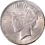 1927-P Peace Dollar PCGS MS64 Nice Eye Appeal Strong Strike Fantastic Luster
