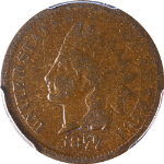 1877 Indian Cent PCGS VG08 Key Date Great Eye Appeal Nice Strike