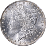 1904-O Morgan Silver Dollar NGC MS62 Nice Eye Appeal Nice Luster