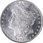 1878-P 8TF Morgan Silver Dollar CAC Sticker NGC MS63 Superb Eye Appeal