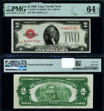 FR. 1501* $2 1928 Legal Tender *-A Block Choice PMG CU64 EPQ Star