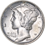 1944-S Mercury Dime