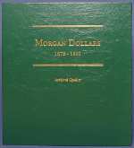 Used Littleton Morgan Dollar Album 1878-1891 - Archival Quality, No Coins