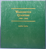 Used Littleton Washington Quarter Album 1968-1998 - Archival Quality, No Coins