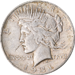 1921 Peace Dollar