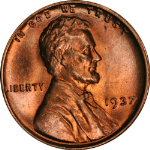 1937-P Lincoln Cent Nice BU - STOCK