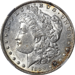 1889-O Morgan Silver Dollar NGC AU58 Decent Eye Appeal Nice Strike