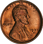 1937-D Lincoln Cent Nice BU - STOCK