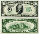 FR. 2009 E $10 1934-D Federal Reserve Note Richmond E-B Block AU