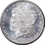 1878-S Morgan Silver Dollar PCGS MS64 Blast White Superb Eye Appeal