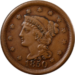 1850 Large Cent - Choice++