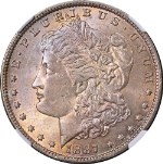 1887-O Morgan Silver Dollar NGC MS63 Nice Eye Appeal Nice Strike