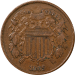1865 Two (2) Cent Piece