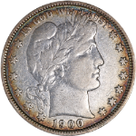 1900-P Barber Half Dollar