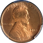 1915-P Lincoln Cent PCGS MS65 RD Superb Eye Appeal Nice Strike