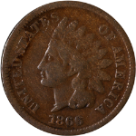 1866 Indian Cent