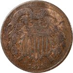 1871 Two (2) Cent Piece