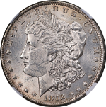 1892-CC Morgan Silver Dollar NGC MS61 Nice Eye Appeal Nice Strike