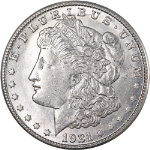 1921-S Morgan Silver Dollar - VAM 6A - Die Scratch