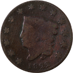 1822 Large Cent