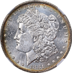 1881-O Morgan Silver Dollar NGC MS62 PL Superb Eye Appeal Strong Strike