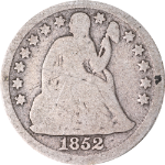 1852-P Seated Liberty Dime