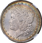 1878-P 7TF Rev 78 Morgan Silver Dollar NGC MS63 Nice Eye Appeal Nice Strike