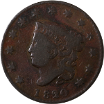 1820 Large Cent - Small Date