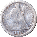 1875-CC Seated Liberty Dime