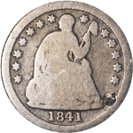 1841-P Seated Liberty Half Dime