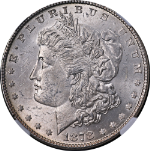 1878-P 7TF Rev 78 Morgan Silver Dollar NGC MS63 Nice Eye Appeal Strong Strike