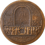 1969 Patriarch&#39;s Consecration Medal in Sophia Bulgaria 46mm OGP