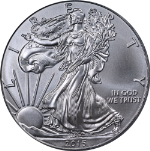 2015 (P) Silver American Eagle $1 ANACS MS70 Struck at Philadelphia Mint