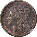 1889-CC Morgan Silver Dollar NGC XF45 Key Date Nice Eye Appeal Strong Strike