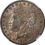 1897-O Morgan Silver Dollar NGC AU55 Nice Eye Appeal Nice Strike