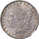 1893-P Morgan Silver Dollar NGC AU55 Key Date Nice Eye Appeal Nice Strike