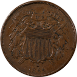 1864 Two (2) Cent Piece