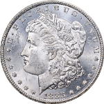 1883-CC GSA Morgan Silver Dollar NGC MS64 Superb Eye Appeal Blast White