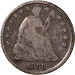 1858-O Seated Liberty Half Dime