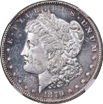 1879-S Morgan Silver Dollar NGC MS64 DPL Superb Eye Appeal Strong Strike